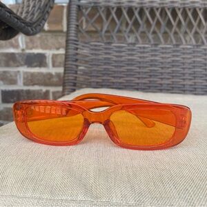 Orange sunglasses